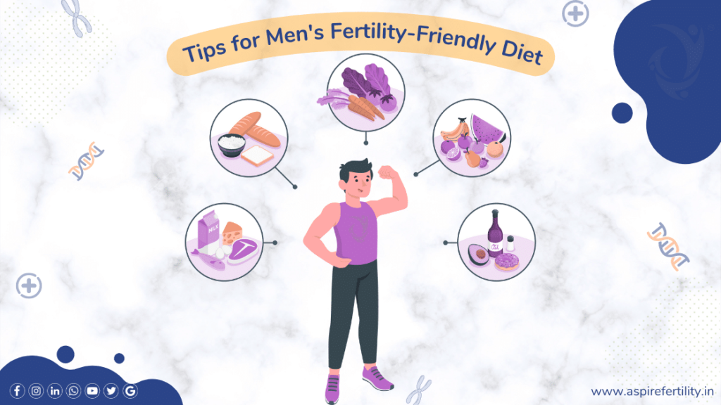 Role of Diet and Nutrition in Supporting Men's Fertility: Tips for a Fertility-Friendly Diet
